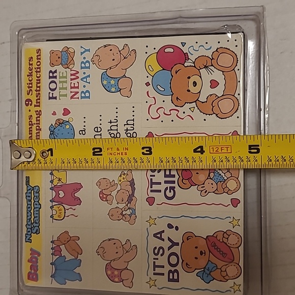 NIP For the New Baby Rubber Stamps - Picture 16 of 16